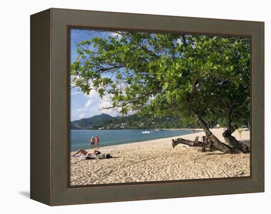 Grand Anse Beach, Grenada, Windward Islands, West Indies, Caribbean, Central America-Harding Robert-Framed Premier Image Canvas