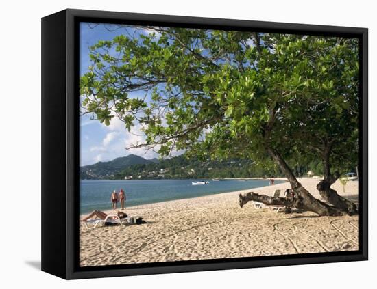 Grand Anse Beach, Grenada, Windward Islands, West Indies, Caribbean, Central America-Harding Robert-Framed Premier Image Canvas