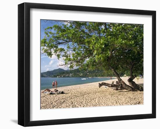 Grand Anse Beach, Grenada, Windward Islands, West Indies, Caribbean, Central America-Harding Robert-Framed Photographic Print