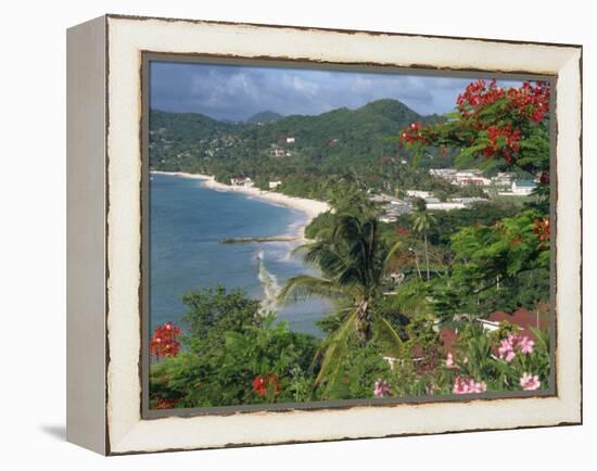 Grand Anse Beach, Grenada, Windward Islands, West Indies, Caribbean, Central America-Harding Robert-Framed Premier Image Canvas
