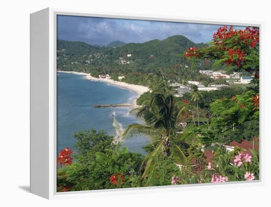 Grand Anse Beach, Grenada, Windward Islands, West Indies, Caribbean, Central America-Harding Robert-Framed Premier Image Canvas