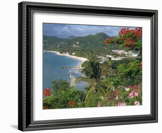 Grand Anse Beach, Grenada, Windward Islands, West Indies, Caribbean, Central America-Harding Robert-Framed Photographic Print