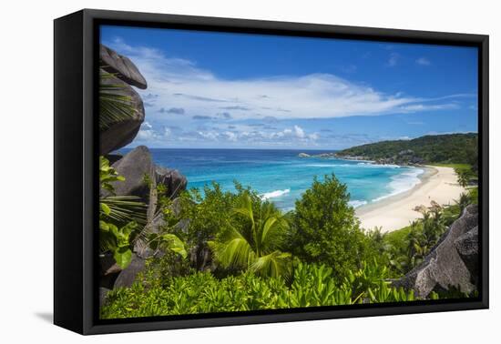 Grand Anse Beach, La Digue, Seychelles-Jon Arnold-Framed Premier Image Canvas