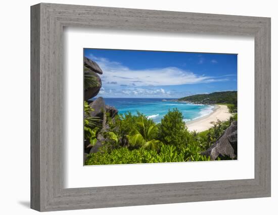 Grand Anse Beach, La Digue, Seychelles-Jon Arnold-Framed Photographic Print