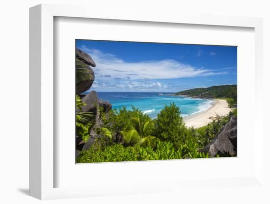 Grand Anse Beach, La Digue, Seychelles-Jon Arnold-Framed Photographic Print