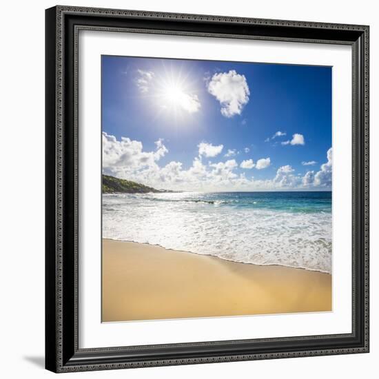 Grand Anse Beach, La Digue, Seychelles-Jon Arnold-Framed Photographic Print