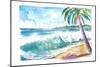 Grand Anse Beach Swell Grenada Caribbean Island-M. Bleichner-Mounted Art Print