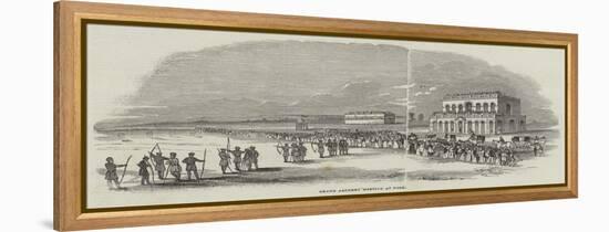 Grand Archery Meeting at York-null-Framed Premier Image Canvas