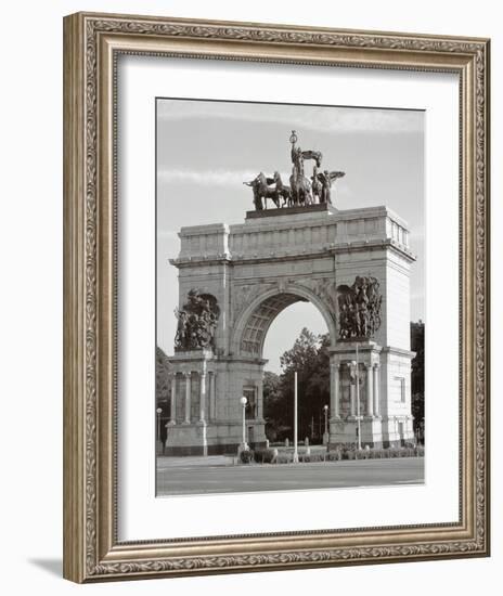 Grand Army Plaza Arch, Brooklyn-Phil Maier-Framed Art Print