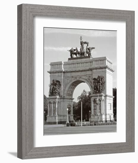 Grand Army Plaza Arch, Brooklyn-Phil Maier-Framed Art Print