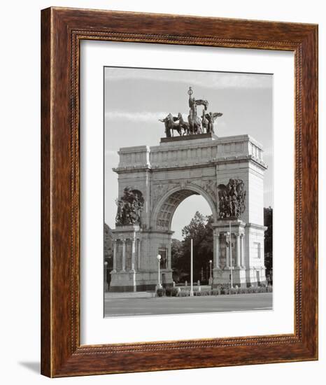 Grand Army Plaza Arch, Brooklyn-Phil Maier-Framed Art Print