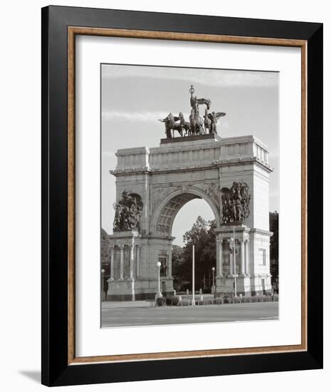 Grand Army Plaza Arch, Brooklyn-Phil Maier-Framed Art Print