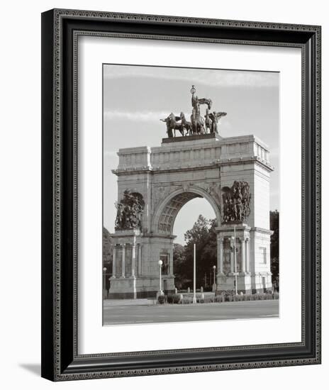 Grand Army Plaza Arch, Brooklyn-Phil Maier-Framed Art Print