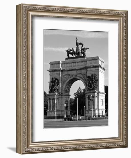 Grand Army Plaza Arch, Brooklyn-Phil Maier-Framed Photographic Print