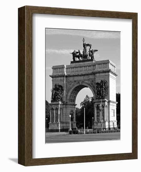 Grand Army Plaza Arch, Brooklyn-Phil Maier-Framed Photographic Print