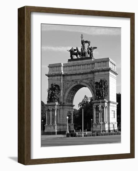 Grand Army Plaza Arch, Brooklyn-Phil Maier-Framed Photographic Print