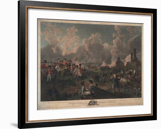 Grand Attack on Valenciennes-Philippe De Loutherbourg-Framed Giclee Print