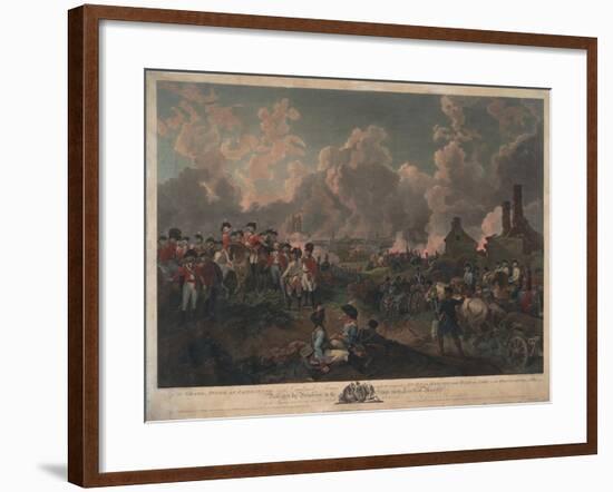 Grand Attack on Valenciennes-Philippe De Loutherbourg-Framed Giclee Print