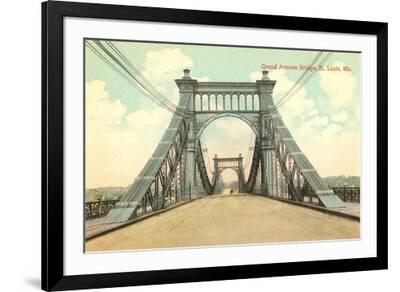 Grand Avenue Bridge, St. Louis, Missouri' Art Print | Art.com