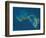 Grand Bahama and Abaco Islands, Bahamas, Satellite Image-null-Framed Photographic Print