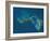 Grand Bahama and Abaco Islands, Bahamas, Satellite Image-null-Framed Photographic Print