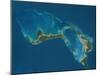 Grand Bahama and Abaco Islands, Bahamas, Satellite Image-null-Mounted Photographic Print