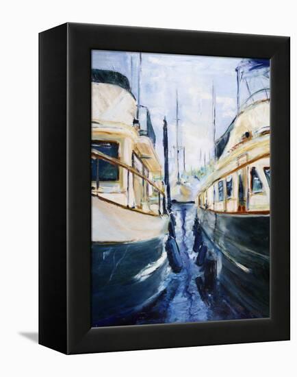 Grand Banks-Curt Crain-Framed Stretched Canvas