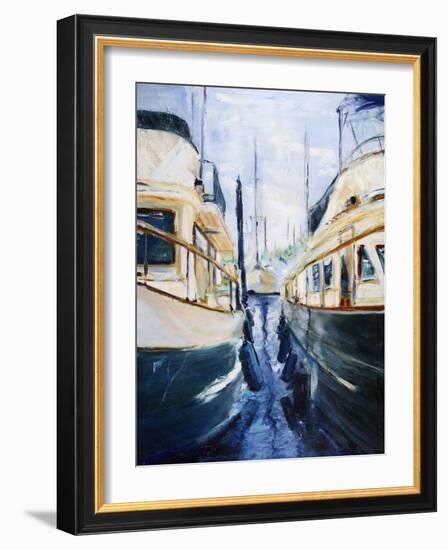 Grand Banks-Curt Crain-Framed Art Print