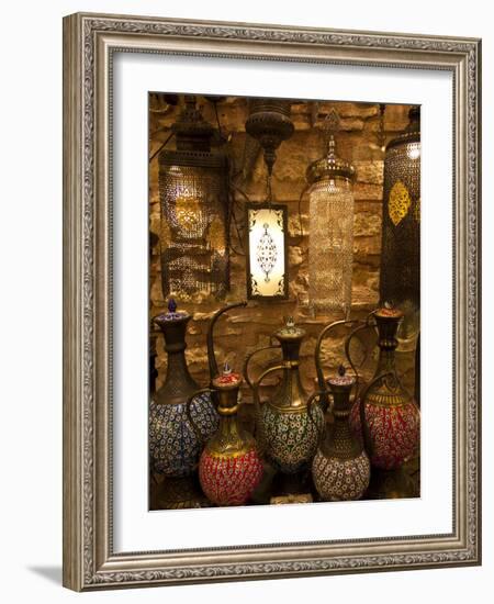 Grand Bazaar, Istanbul, Turkey-Jon Arnold-Framed Photographic Print