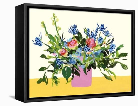 Grand Bouquet I-Melissa Wang-Framed Stretched Canvas