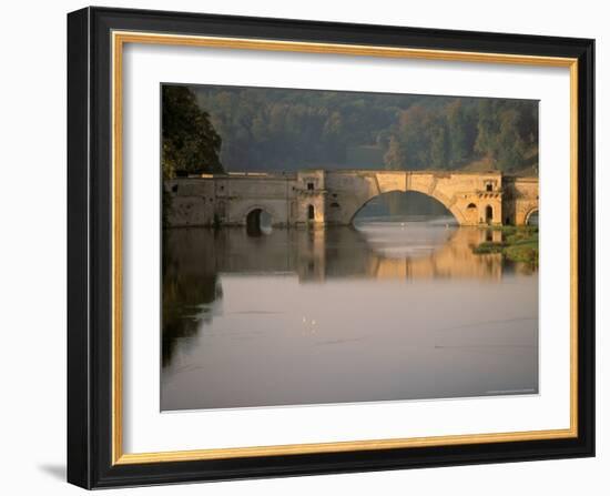 Grand Bridge, Blenheim Palace, Woodstock, Oxfordshire, England-Walter Bibikow-Framed Photographic Print