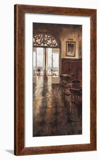 Grand Cafe Cappuccino II-Noemi Martin-Framed Giclee Print