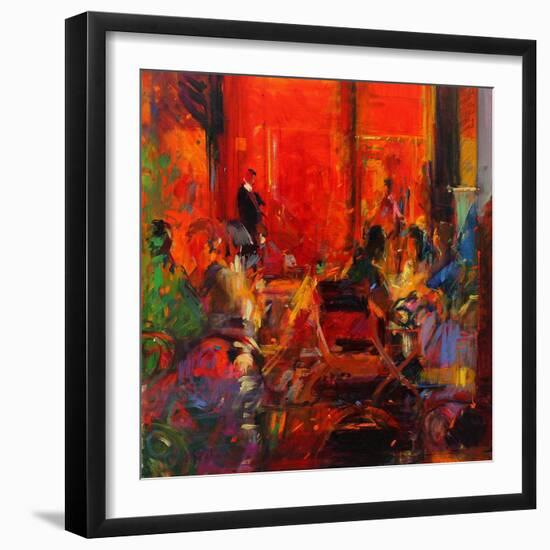 Grand Cafe, Ceret-Peter Graham-Framed Giclee Print