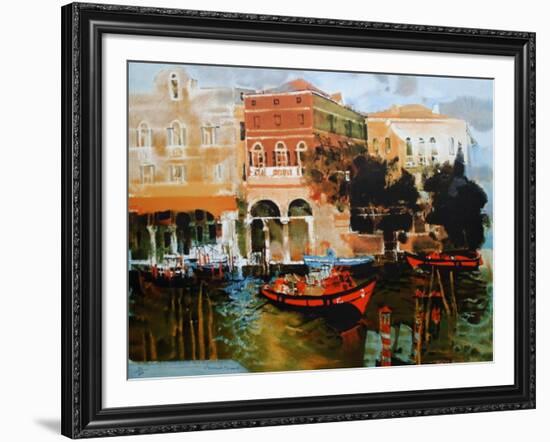 Grand canal à Venise-Michel Rodde-Framed Limited Edition