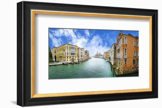 Grand Canal & Basilica Venice--Framed Art Print