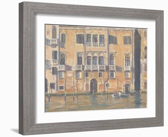 Grand Canal Facade, 2009-Julian Barrow-Framed Giclee Print