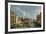 Grand Canal from Palazzo Flangini to Palazzo Bembo, C.1740-Canaletto-Framed Premium Giclee Print