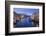 Grand Canal from Rialto Bridge after overnight snow, dawn blue hour, Venice, UNESCO World Heritage-Eleanor Scriven-Framed Photographic Print