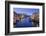 Grand Canal from Rialto Bridge after overnight snow, dawn blue hour, Venice, UNESCO World Heritage-Eleanor Scriven-Framed Photographic Print