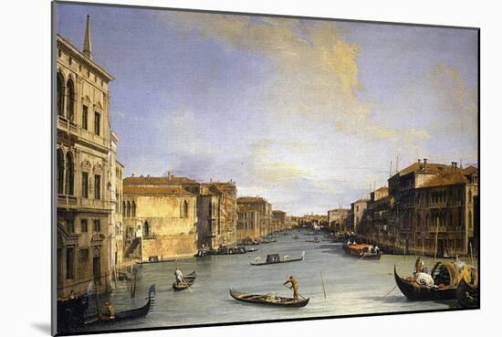 Grand Canal from the Palazzo Balbi-Canaletto-Mounted Giclee Print