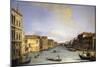 Grand Canal from the Palazzo Balbi-Canaletto-Mounted Giclee Print