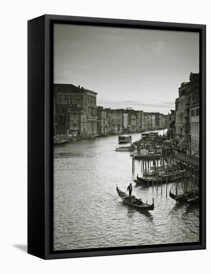 Grand Canal from the Rialto, Venice, Italy-Jon Arnold-Framed Premier Image Canvas