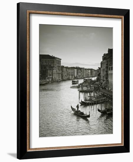 Grand Canal from the Rialto, Venice, Italy-Jon Arnold-Framed Photographic Print