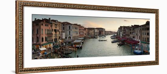 Grand Canal from the Rialto, Venice, Italy-Jon Arnold-Framed Photographic Print