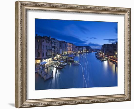 Grand Canal from the Rialto, Venice, Italy-Jon Arnold-Framed Photographic Print