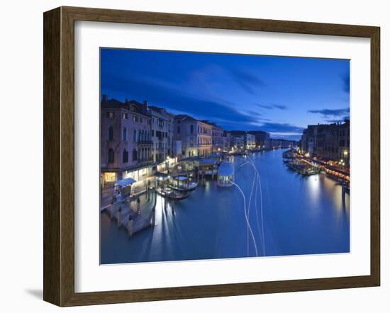 Grand Canal from the Rialto, Venice, Italy-Jon Arnold-Framed Photographic Print