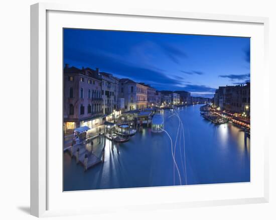 Grand Canal from the Rialto, Venice, Italy-Jon Arnold-Framed Photographic Print