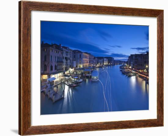 Grand Canal from the Rialto, Venice, Italy-Jon Arnold-Framed Photographic Print