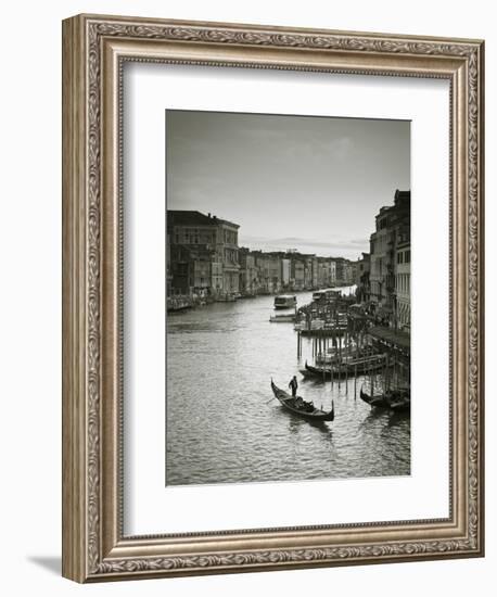 Grand Canal from the Rialto, Venice, Italy-Jon Arnold-Framed Photographic Print