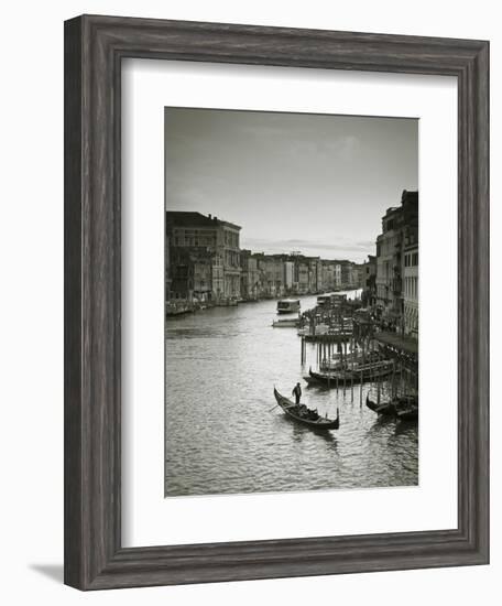 Grand Canal from the Rialto, Venice, Italy-Jon Arnold-Framed Photographic Print